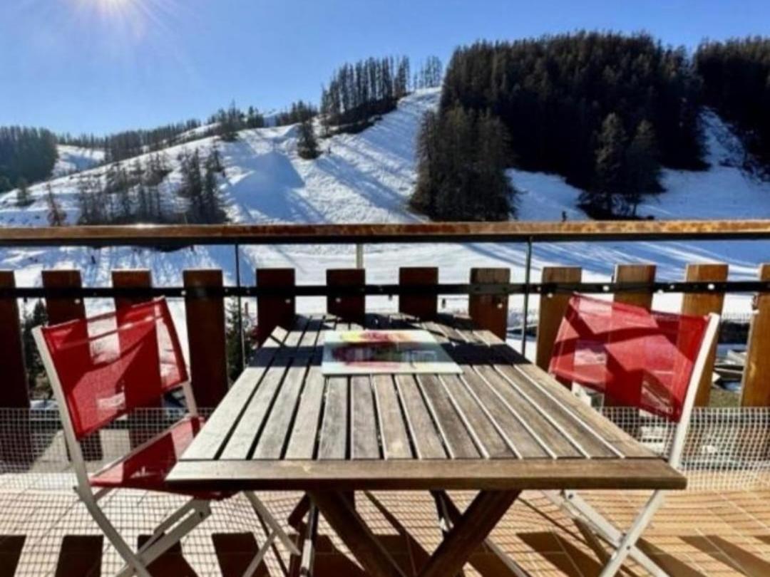 Apartamento Deux Pieces Face Aux Pistes Péone Exterior foto